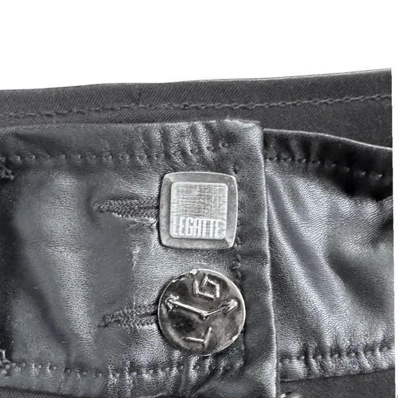 LeGatte Made in Italy Patchwork Mixed-Fabric Pants – IT 42 / US 6 - Picture 6 of 16